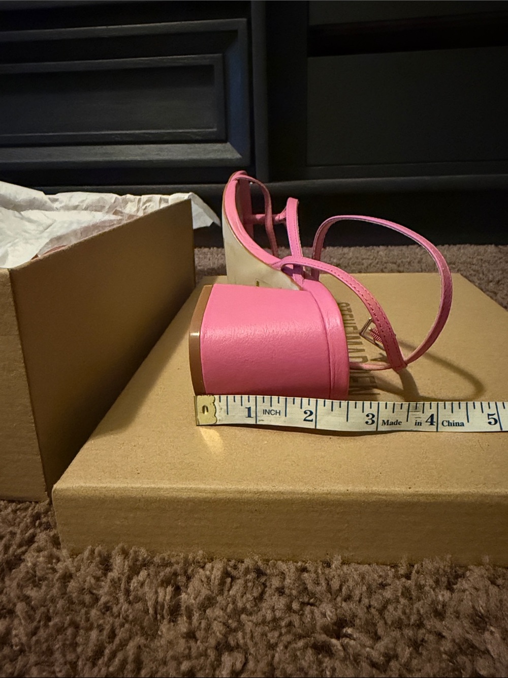 Steve Madden Alaina Strappy Sandal - Pink - Picture 7 of 7